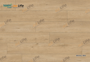 Sentai Anti-rayures vinyle rigide pvc plancher de bois lvt click revêtement de sol intérieur spc stratifié plancher de bois 88182-001